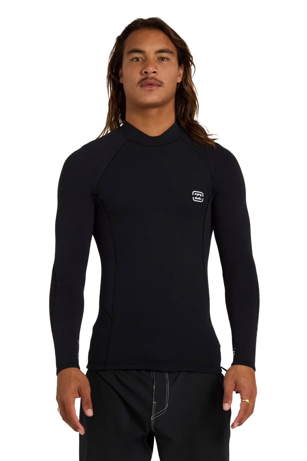 Billabong Mens 1/1 mm Furnace Revo Long Sleeve Wetsuit Jacket