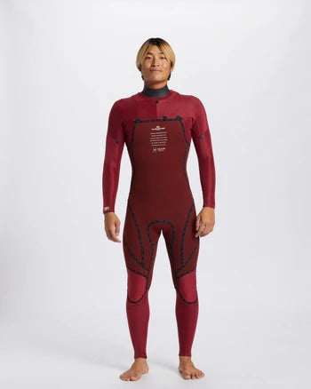 Quiksilver Mens 3/2mm Mercury Chest Zip Wetsuit