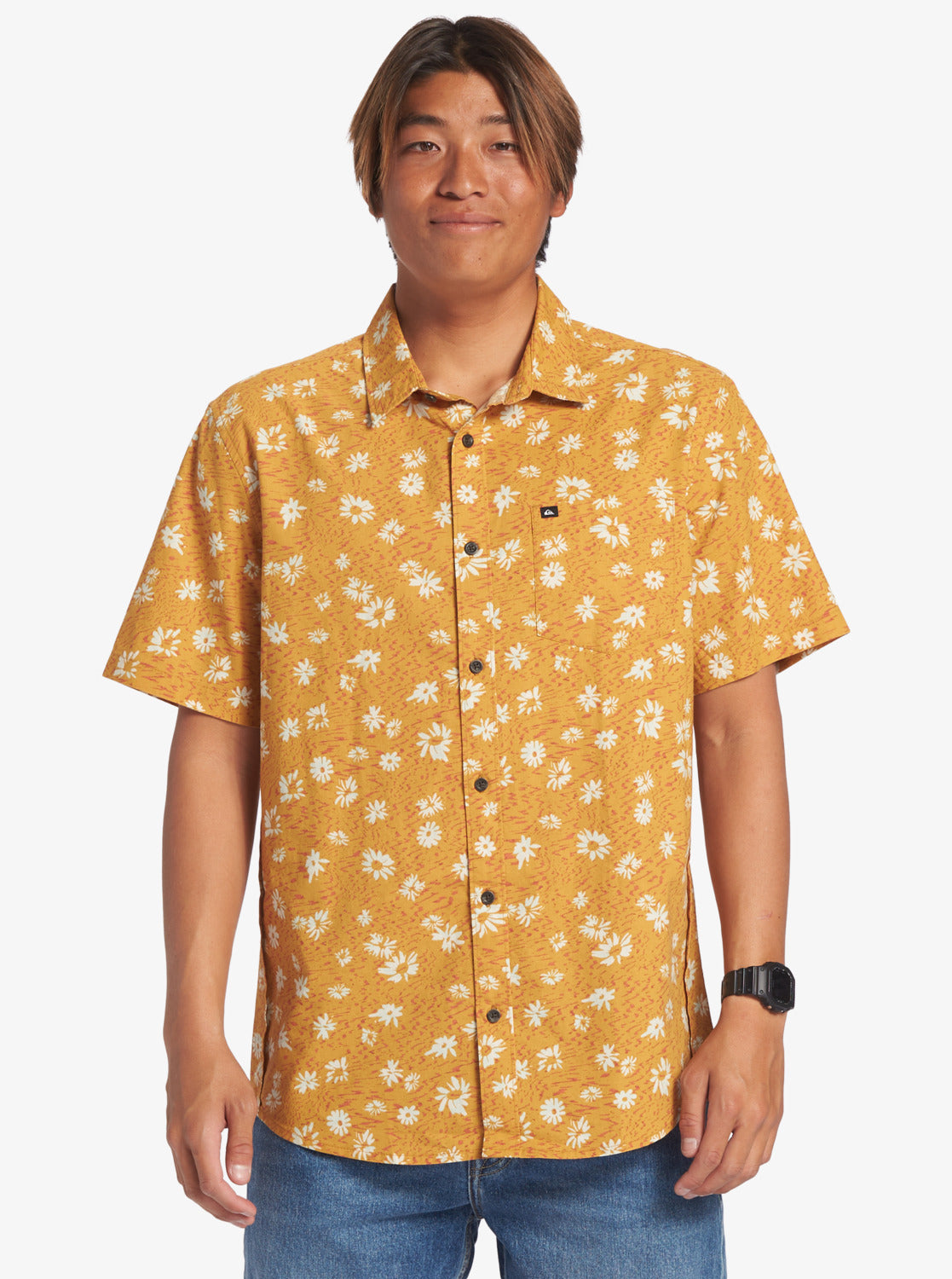 Quiksilver Mens Future Hippie Short Sleeve Shirt