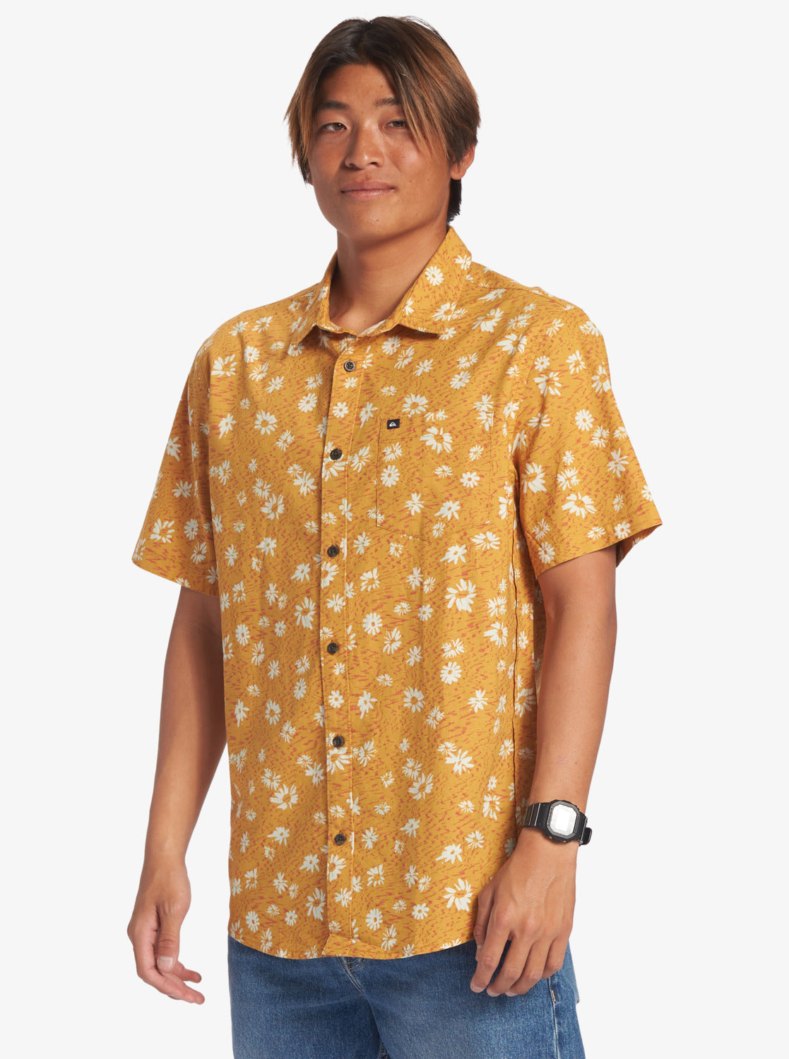 Quiksilver Mens Future Hippie Short Sleeve Shirt