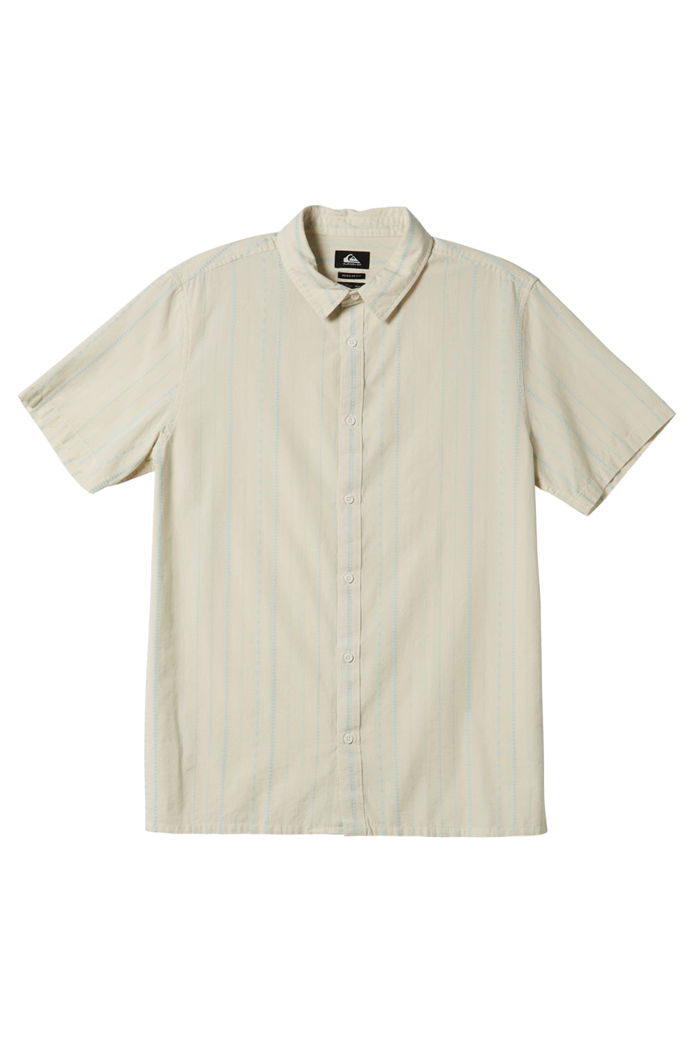 Quiksilver Mens Pacific Stripe Short Sleeve Shirt