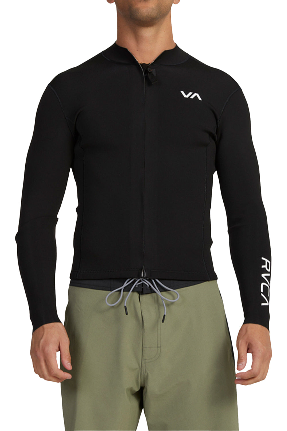 RVCA Mens 2mm Balance Front Zip Wetsuit Jacket