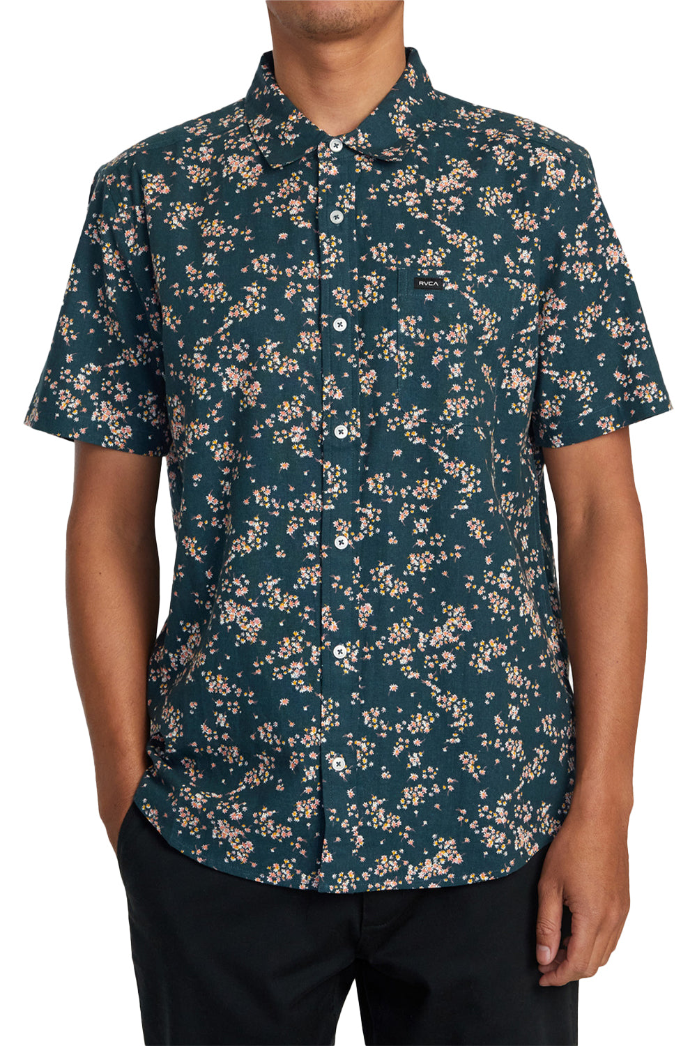RVCA Mens Rvgazi S/S Shirt