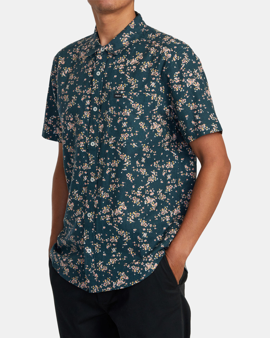 RVCA Mens Rvgazi S/S Shirt