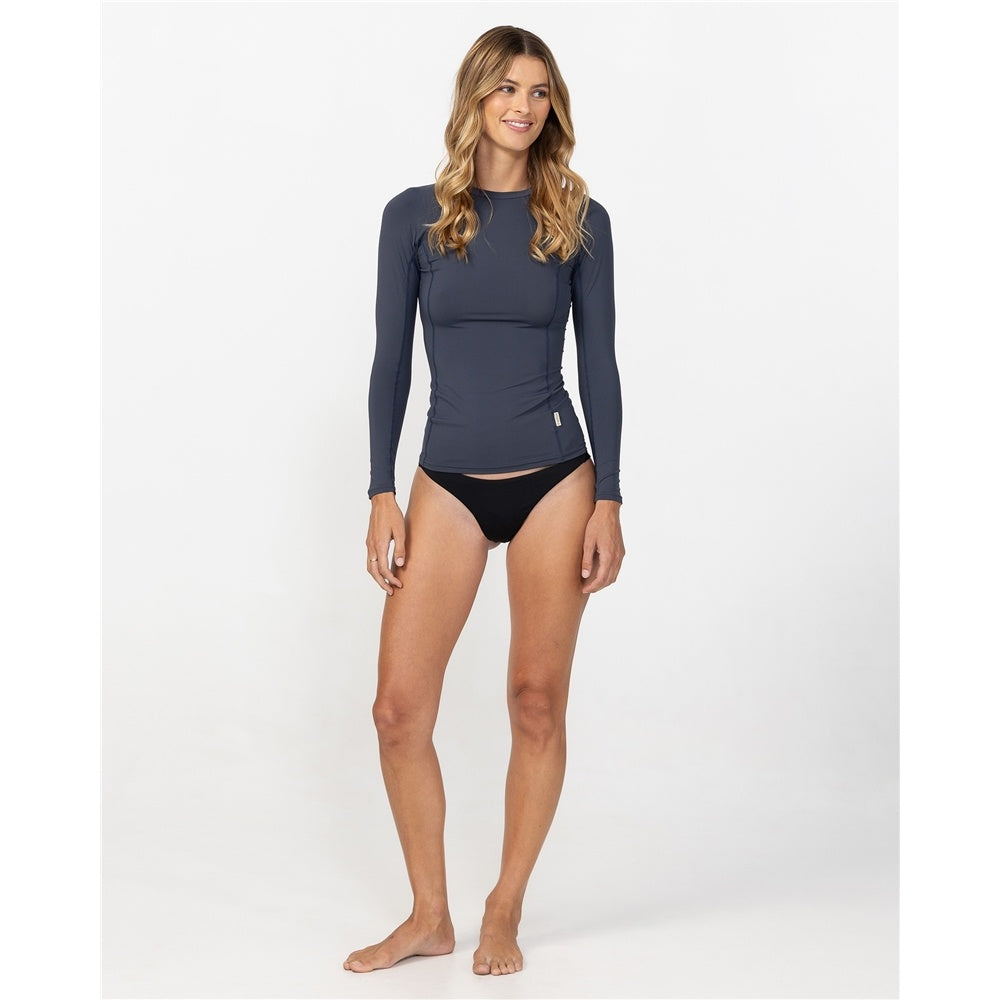 O'Neill Womens HyperFreak Skins Long Sleeve Rash Vest