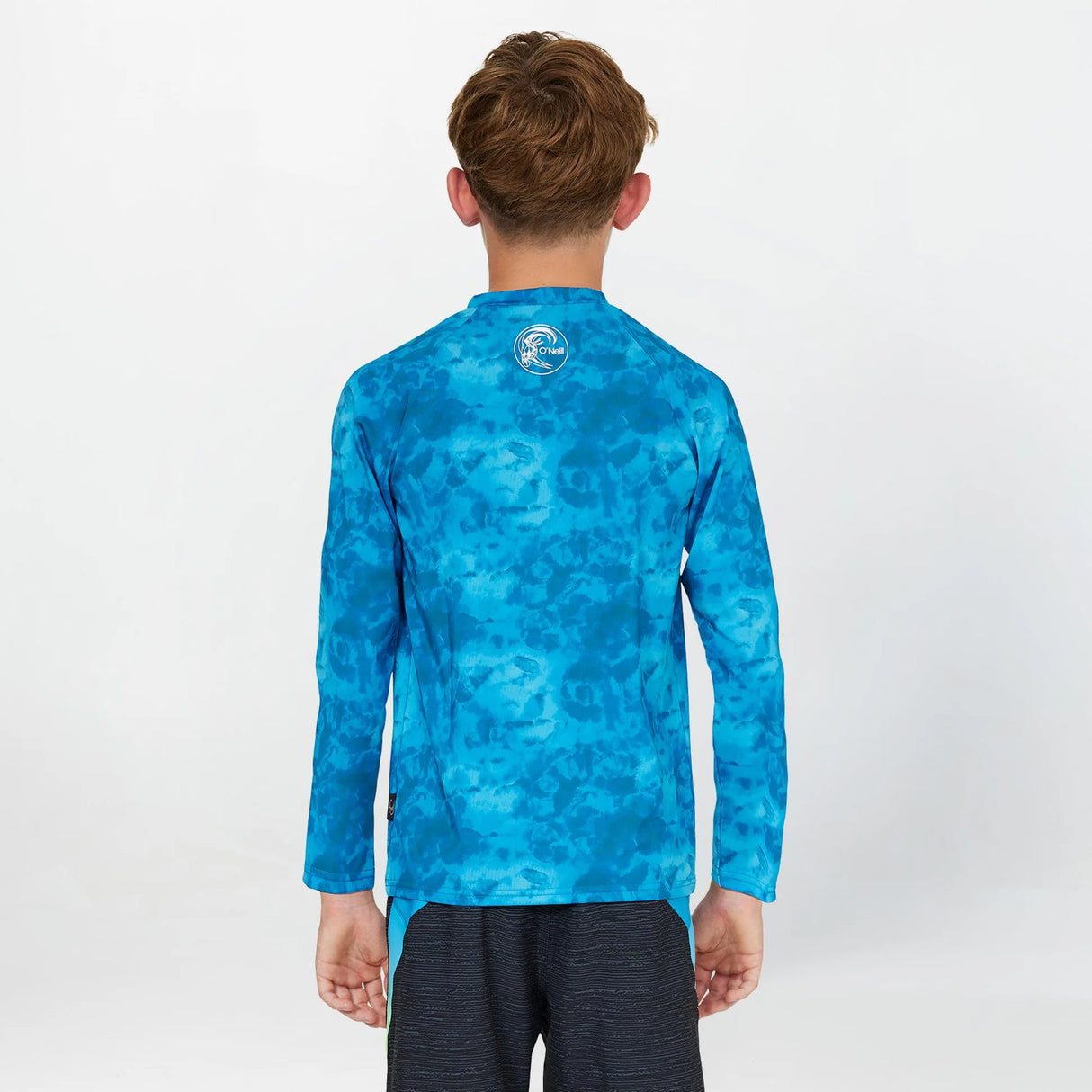 O'Neill Boys Dopedye Long Sleeve Rash Vest Tee