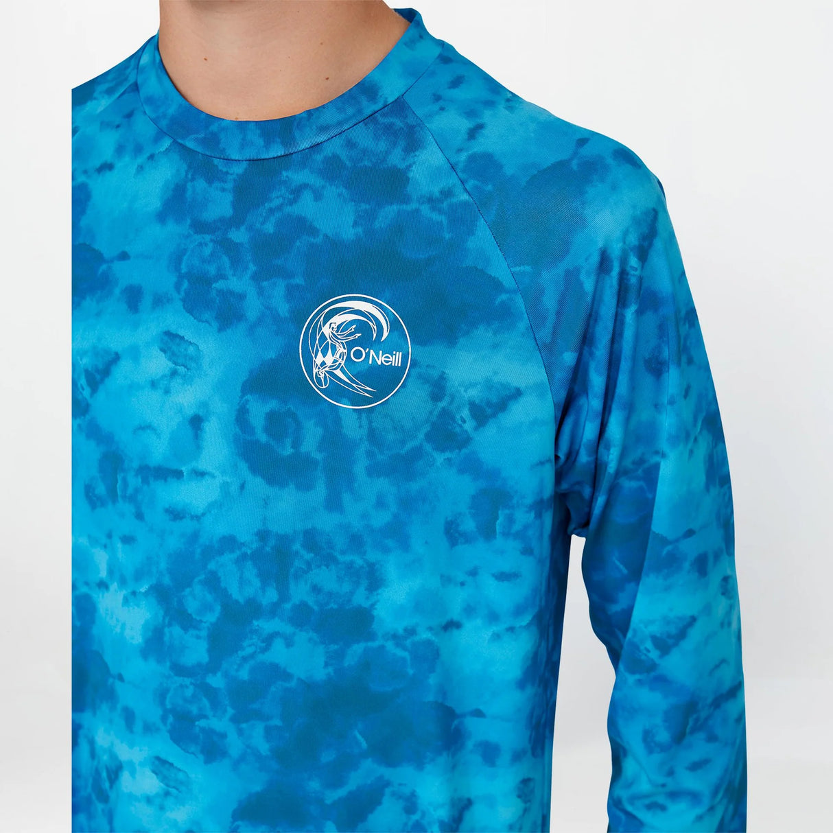 O'Neill Boys Dopedye Long Sleeve Rash Vest Tee