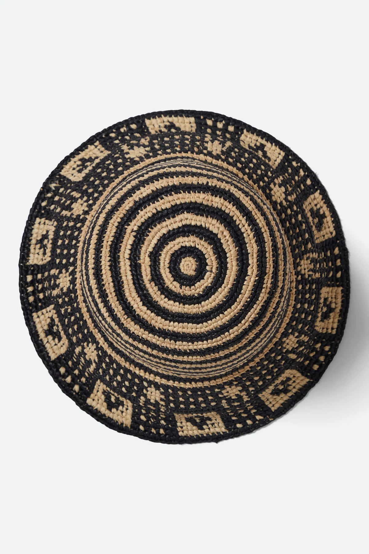 Brixton Redding Packable Straw Bucket Hat