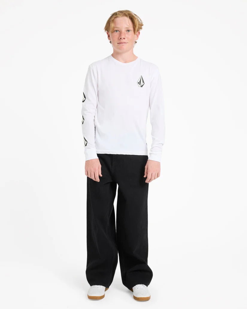 Volcom Boys (8-16) Iconic Stone Long Sleeve T-Shirt