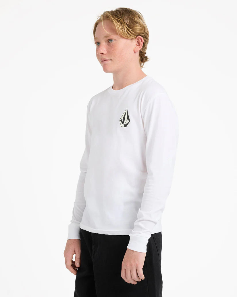 Volcom Boys (8-16) Iconic Stone Long Sleeve T-Shirt