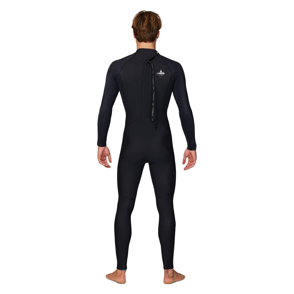 O'Neill Mens HyperFreak 3/2+ Steamer Back Zip Wetsuit