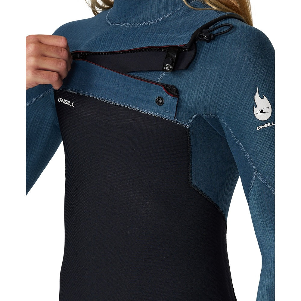 O'Neill Boys HyperFire 3/2mm Chest Zip Steamer