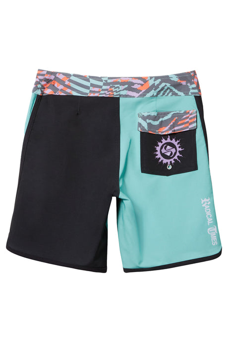 Quiksilver Boys (8-16) Surfsilk Radical Scallop 16" Boardshorts