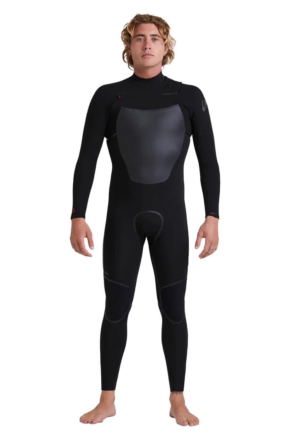 Quiksilver Mens 3/2mm Marathon Sessions Chest Zip Wetsuit