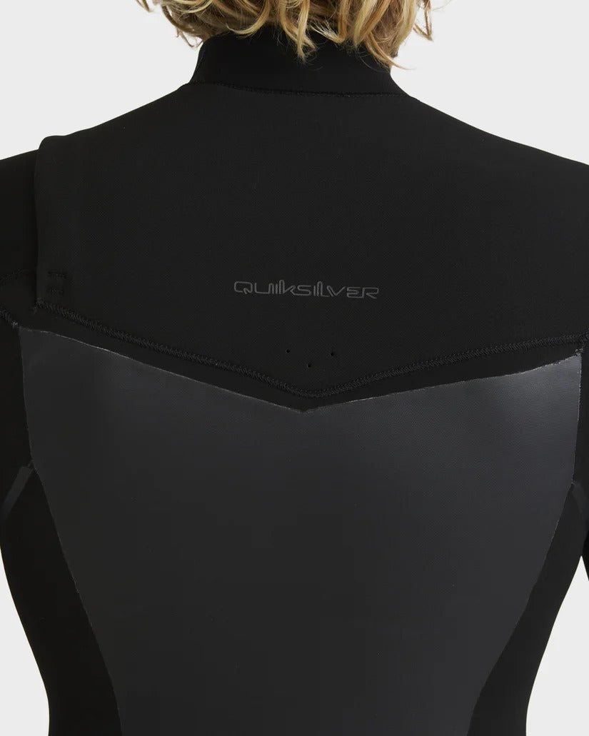 Quiksilver Mens 4/3mm Marathon Sessions Chest Zip Wetsuit