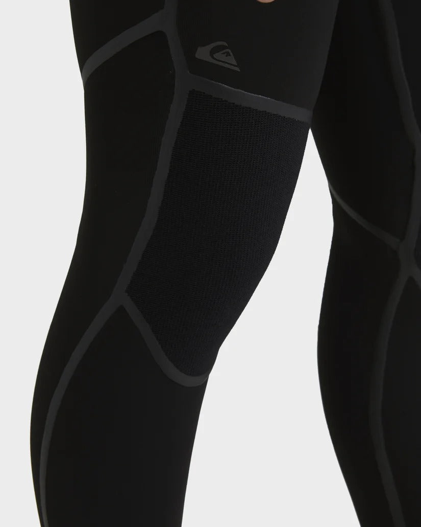 Quiksilver Mens 4/3mm Marathon Sessions Chest Zip Wetsuit