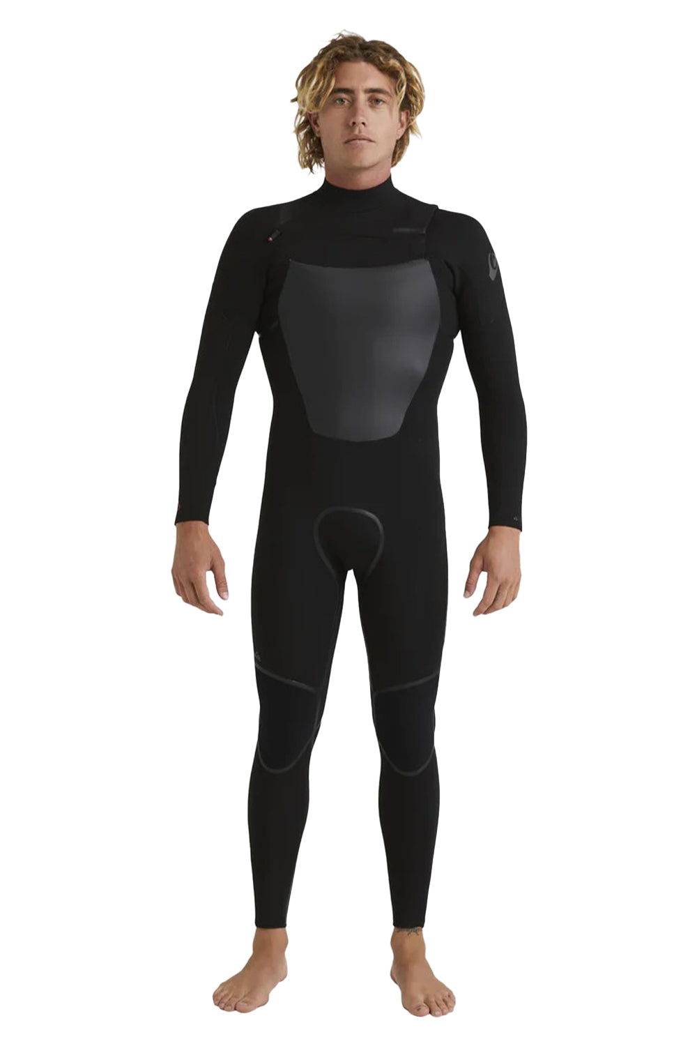 Quiksilver Mens 4/3mm Marathon Sessions Chest Zip Wetsuit