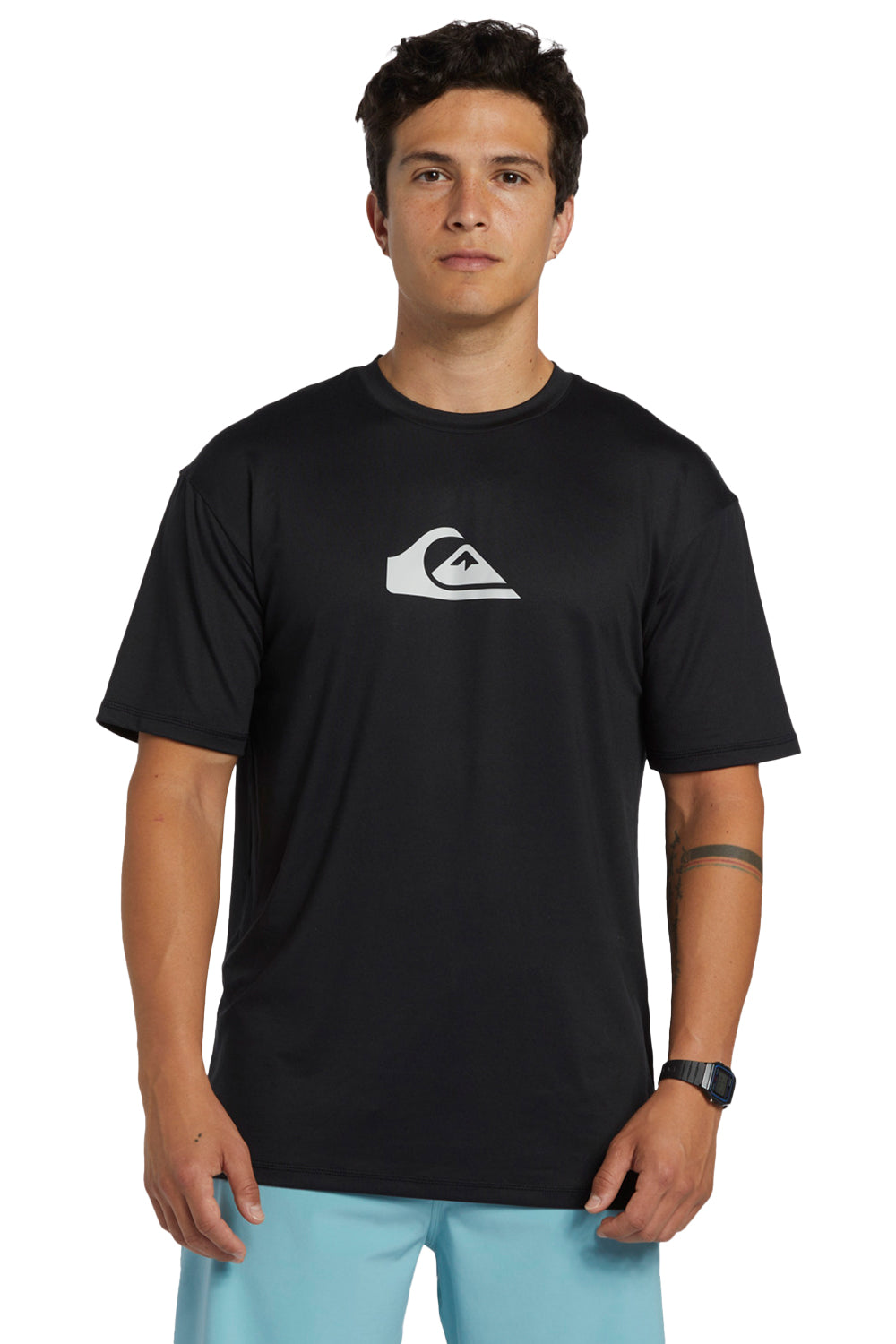 Quiksilver Mens Solid Streak Short Sleeve Surf T-Shirt