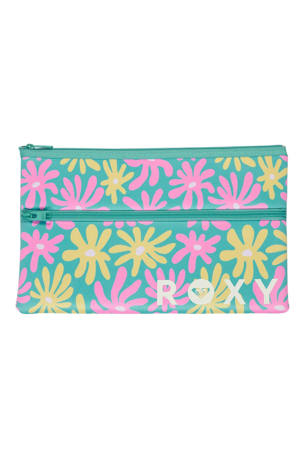 ROXY White Shoulder Pencil Case
