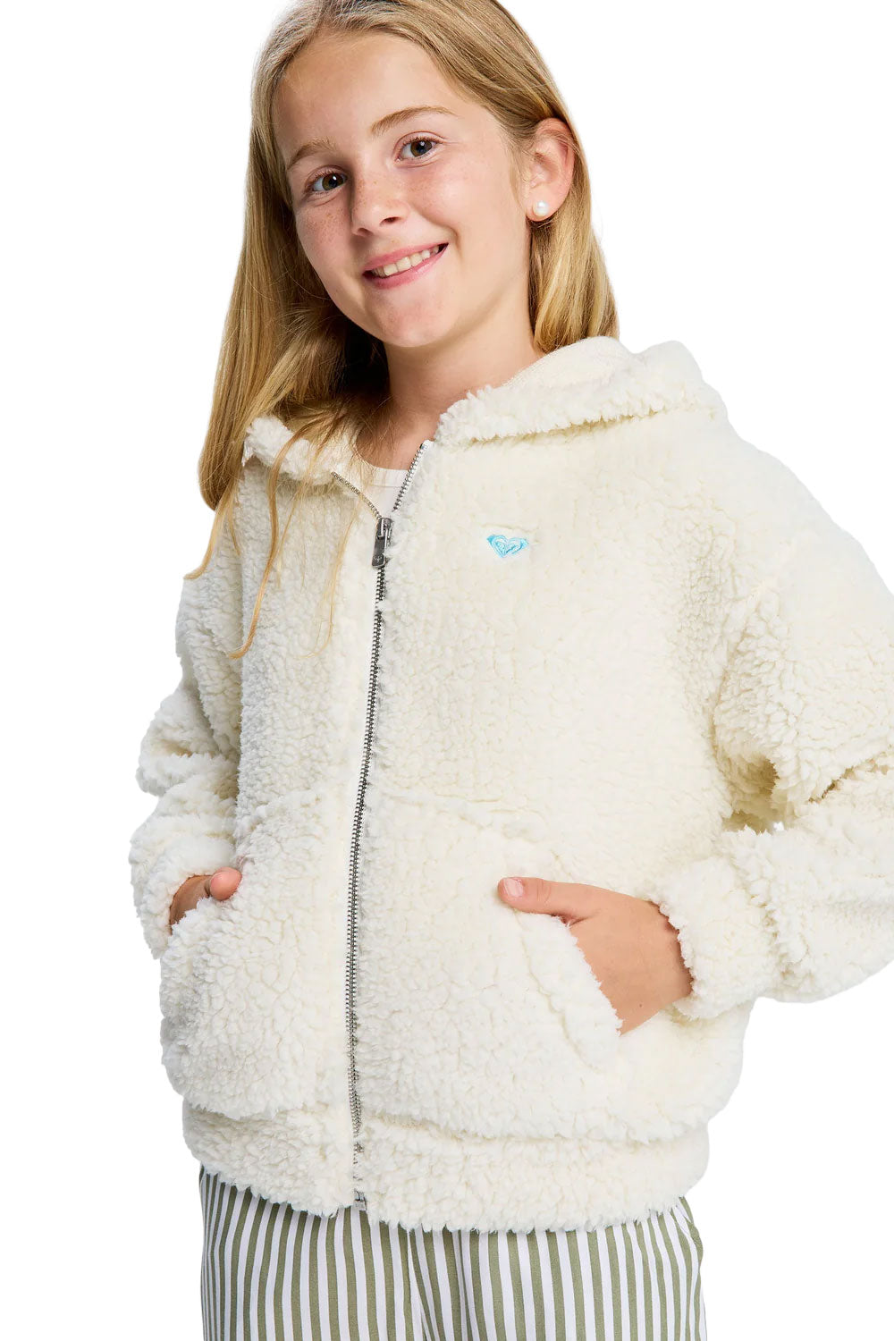 ROXY Girls (4-16) Back to Full Fleece Jacket
