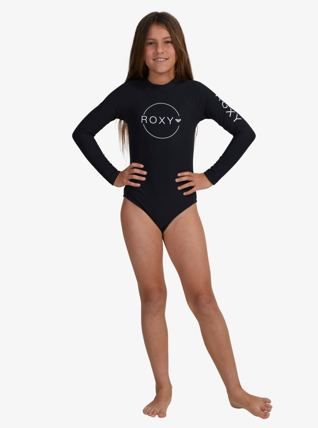 Roxy Girls (8-16) Heater Long Sleeve UPF 50 Rash Shirt