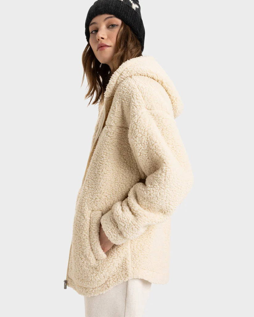 ROXY Womens Weekend Plans Polar Fleece Jacket