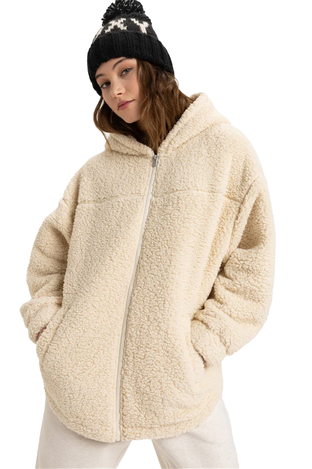 ROXY Womens Weekend Plans Polar Fleece Jacket