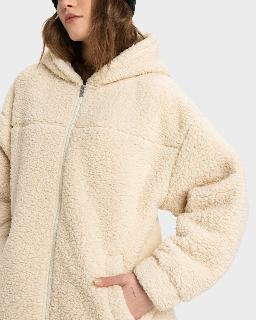 ROXY Womens Weekend Plans Polar Fleece Jacket