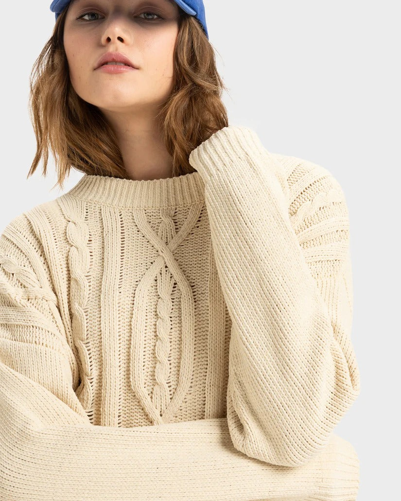 ROXY Womens Missing The Waves Crew Neck