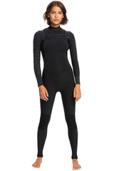 ROXY Womens 3/2mm Swell Series Chest Zip Wetsuit