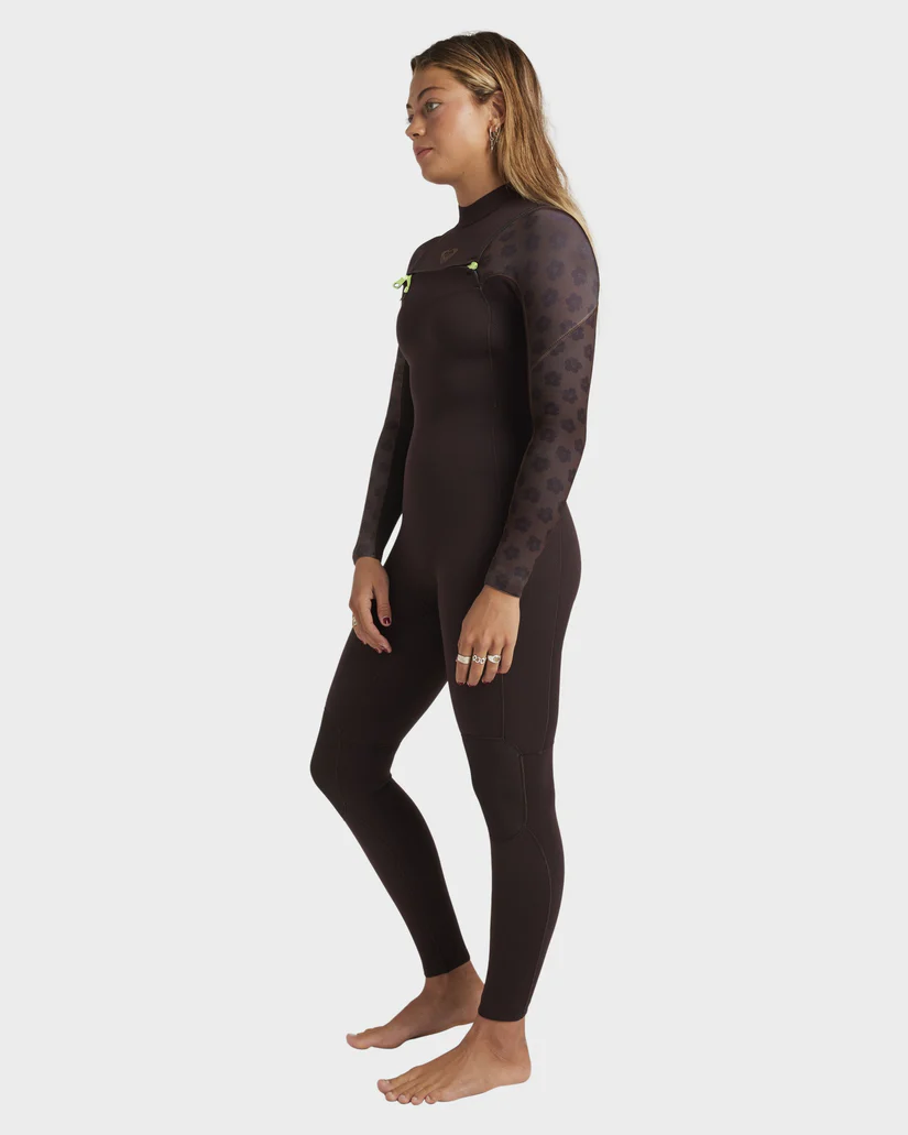 ROXY Womens 3/2mm Elite XT Stretch Chestzip Wetsuit