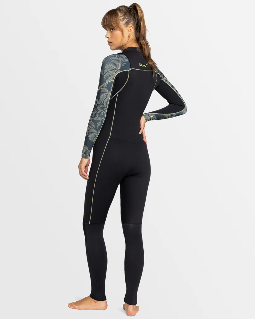 ROXY Womens 3/2mm Elite XT Stretch Chestzip Wetsuit