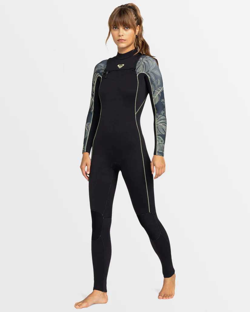 ROXY Womens 3/2mm Elite XT Stretch Chestzip Wetsuit