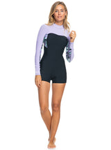 ROXY Womens 2mm Swell Series Long Sleeve Back Zip Springsuit