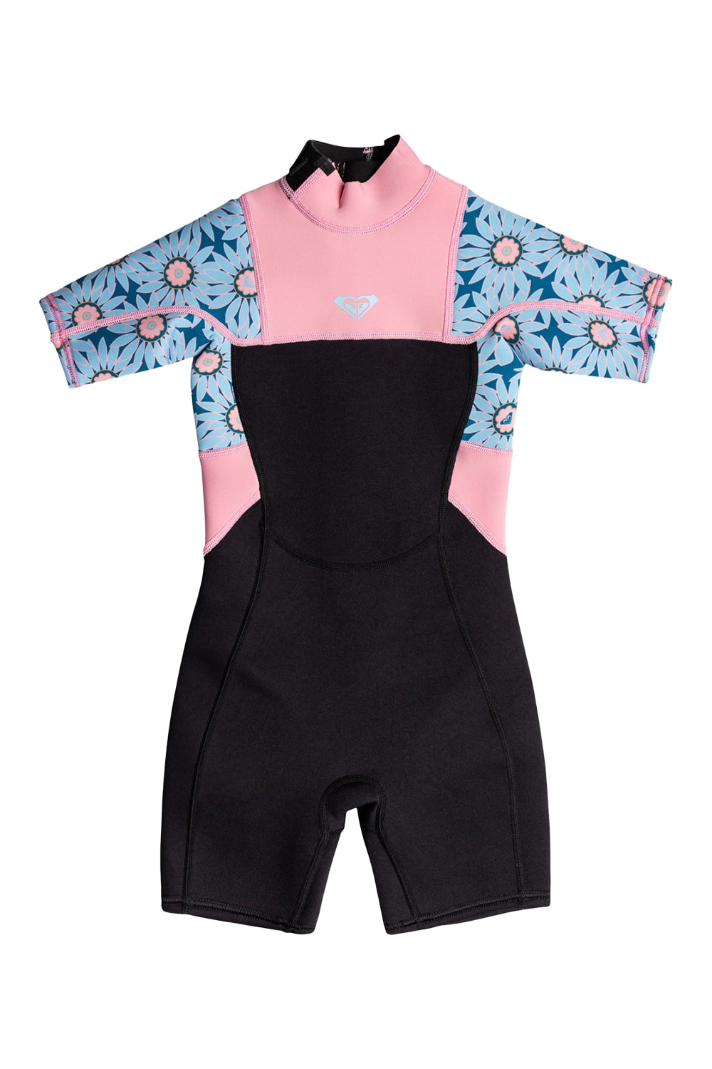 ROXY Girls 2/2mm Prologue Short Sleeve Back Zip Springsuit