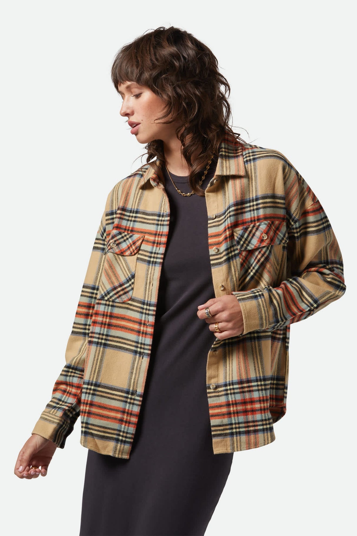Brixton Womens Bowery Classic L/S Flannel