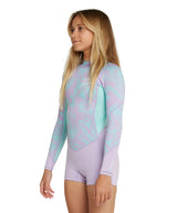 O'Neill Girls Bahia 2mm Long Sleeve Mid Springsuit Wetsuit