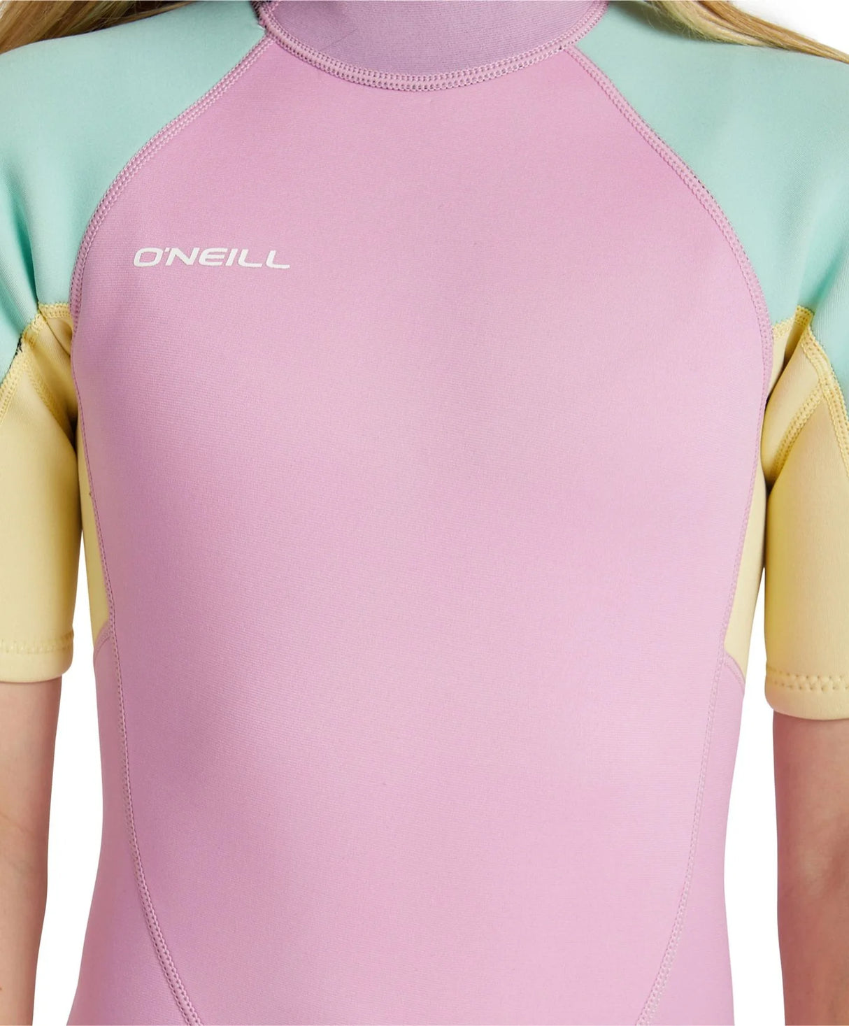 O'Neill 2mm Girls Reactor II Back Zip Short Sleeve Spring Suit