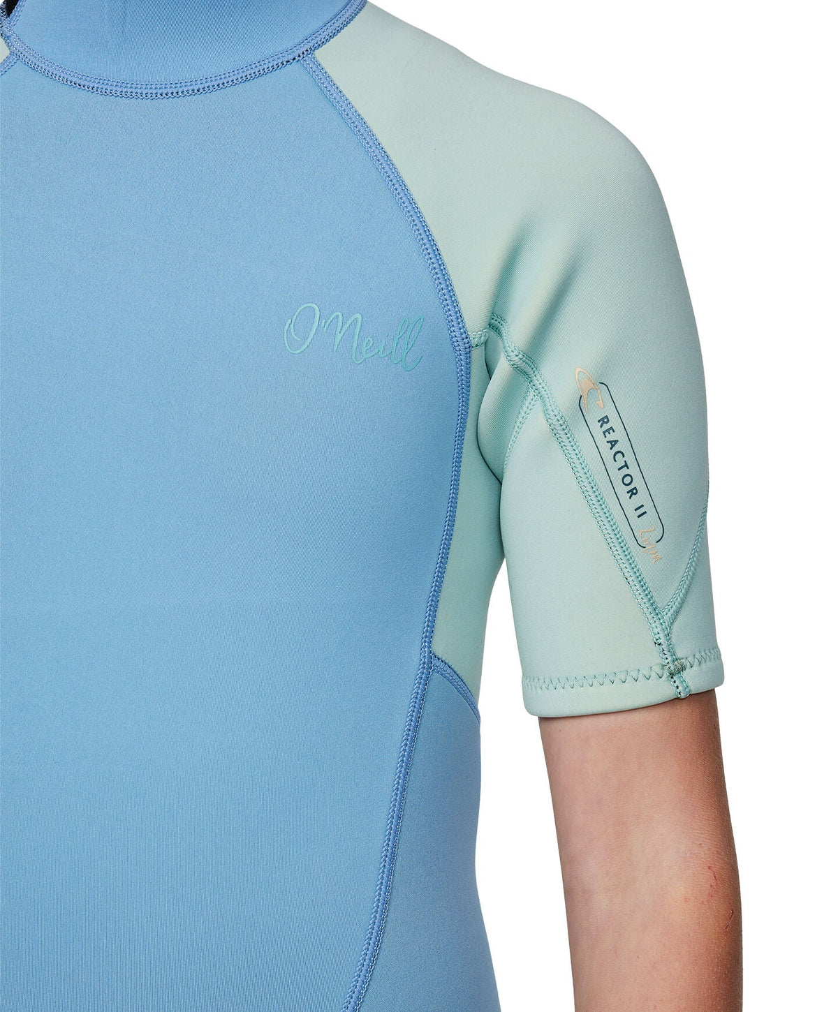 O'Neill Girls Reactor 2mm Back Zip Short Sleeve Spring Suit