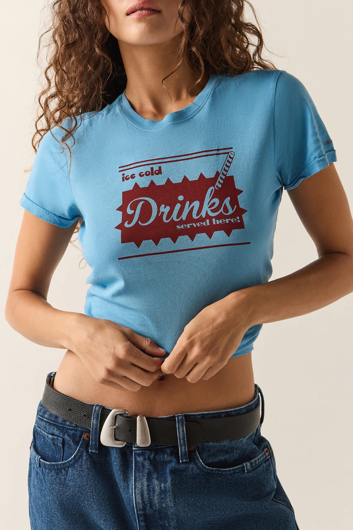 Brixton Ice Cold Slim Crew T-Shirt