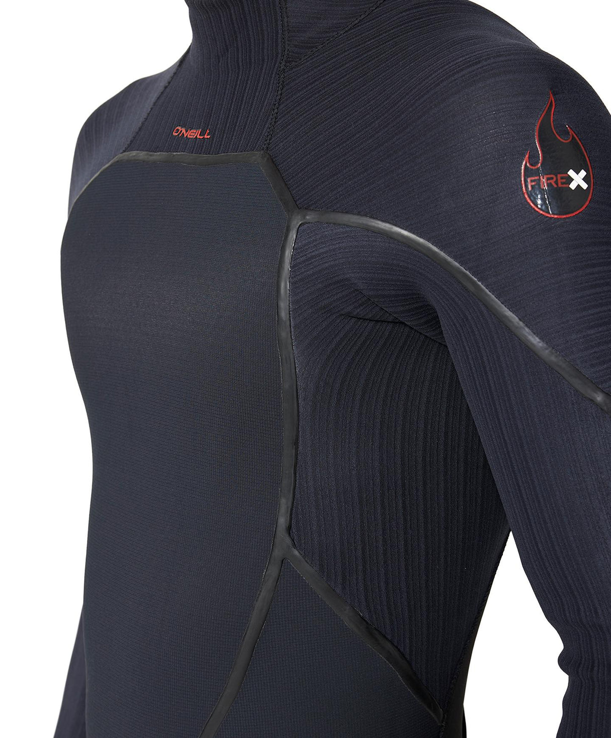O'Neill Mens HyperFire X 3/2mm Steamer Back Zip Wetsuit