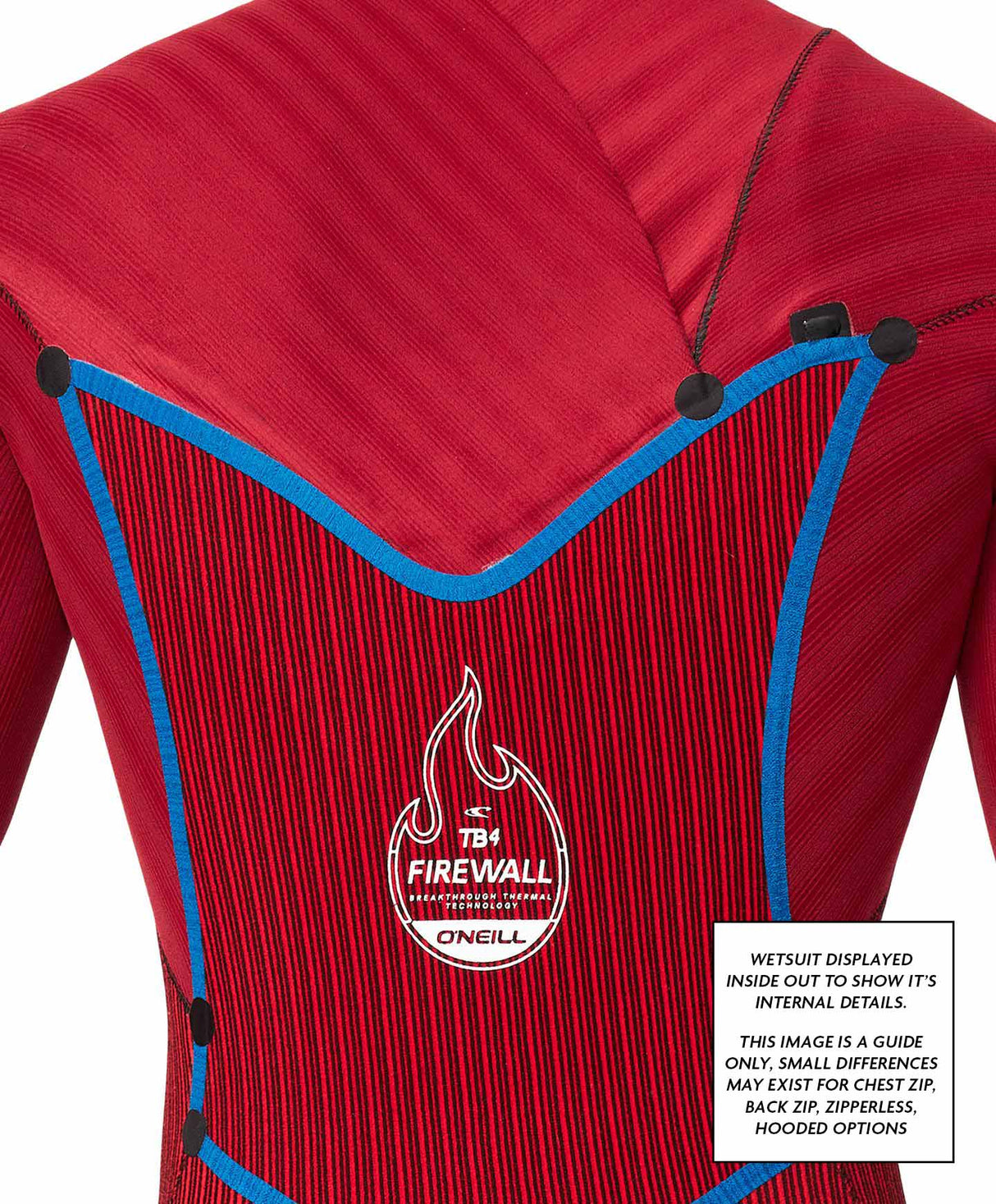 O'Neill Mens HyperFire X 3/2mm Steamer Back Zip Wetsuit