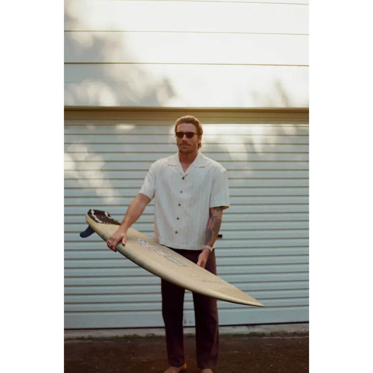 Rhythm Benny Relaxed Stripe S/S Shirt