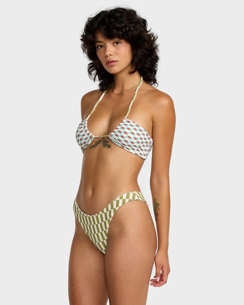 RVCA Womens Strange Ways Medium French Bikini Bottom