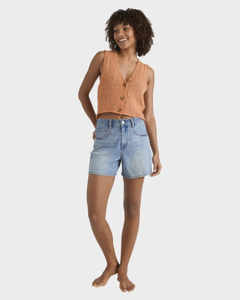 Billabong Womens Gia Sweater Vest