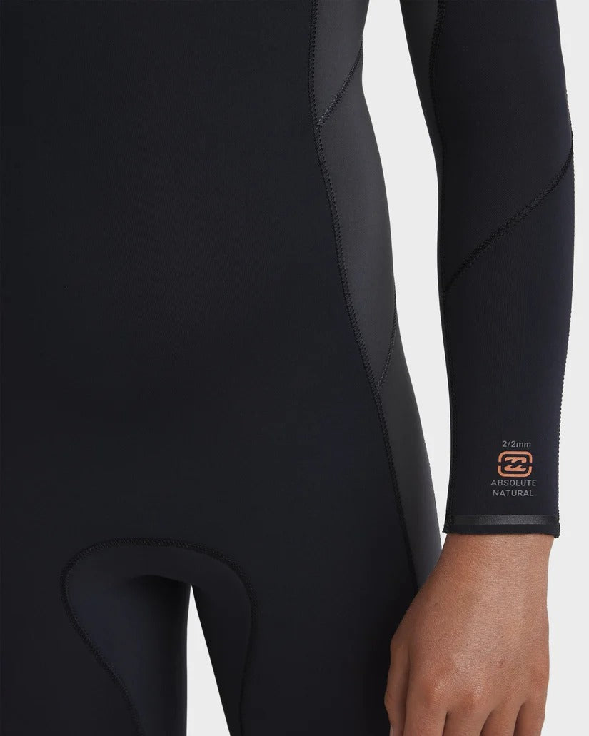 Billabong Boys (8-16) 2/2mm Absolute Natural Long Sleeve Spring Suit