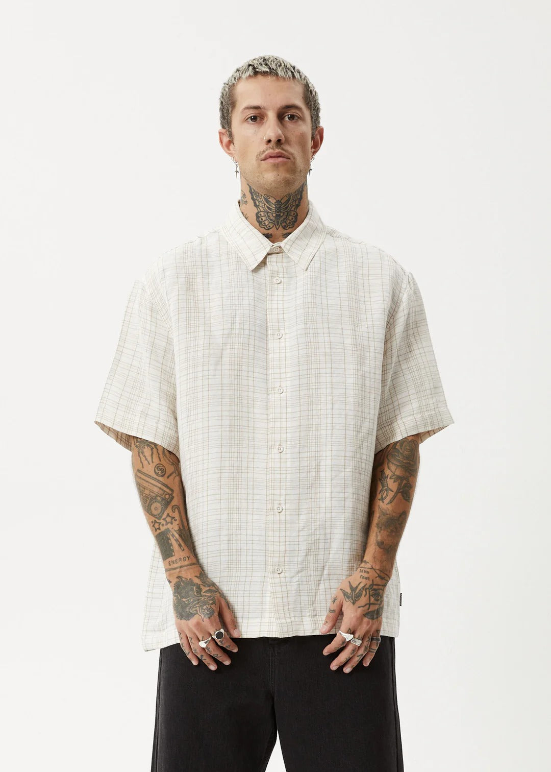 Afends Criss Cross Short Sleeve Shirt
