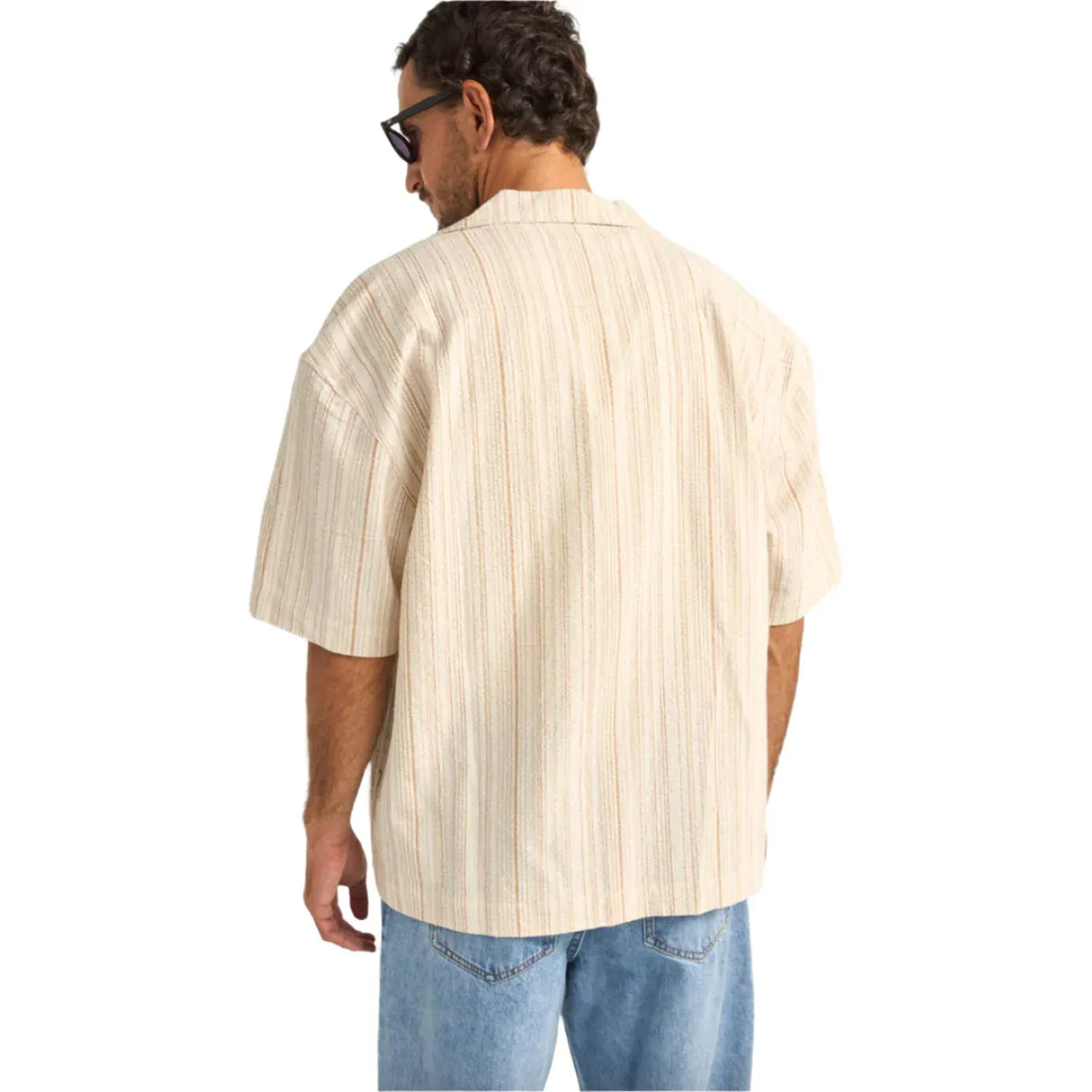 Rhythm Benny Relaxed Stripe S/S Shirt