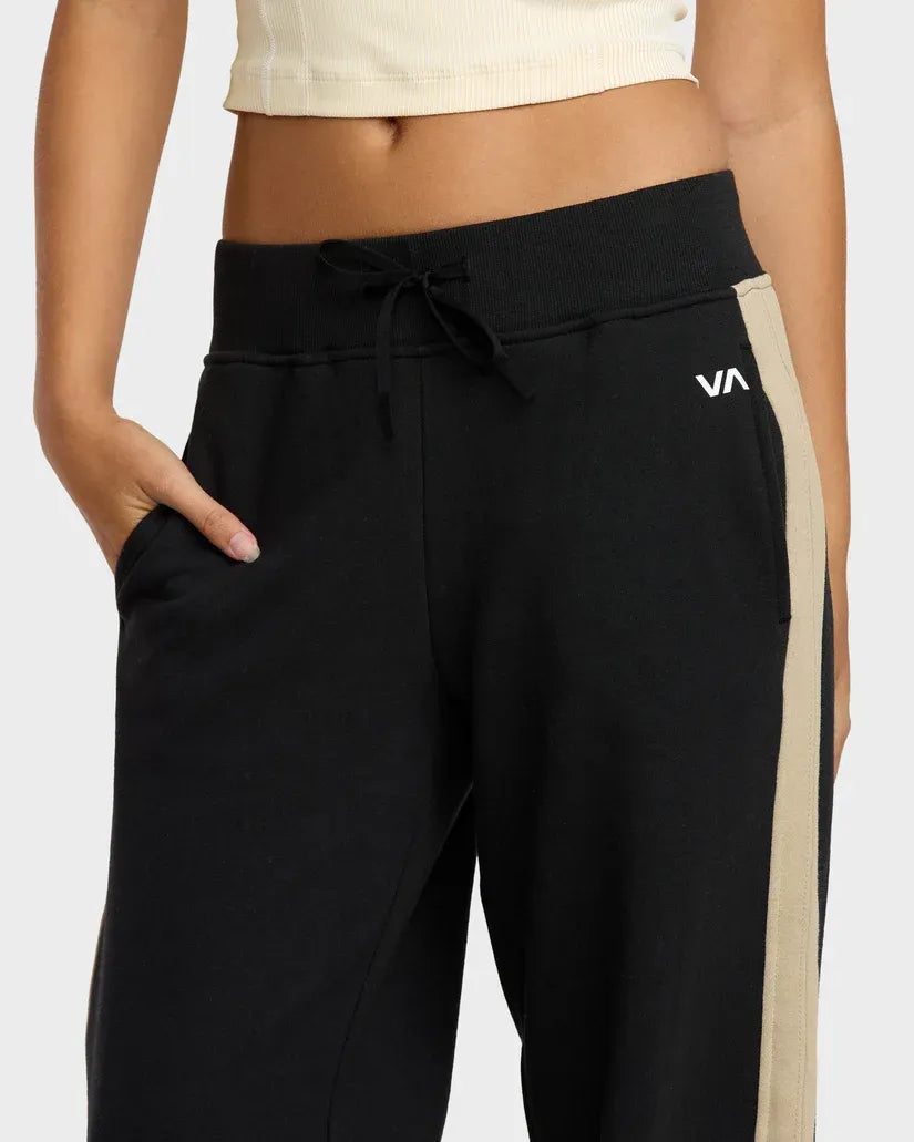RVCA Womens Bench Warmer Elastic Waist Pants