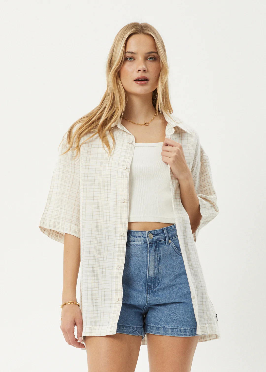 Afends Criss Cross Short Sleeve Shirt